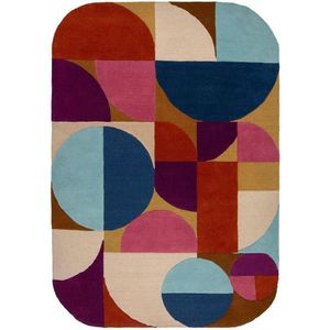 Flair Rugs VLNENÝ KOBEREC, 160/230 cm ružová vyobraziť