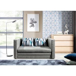 MID.YOU ROZKLADACIA POHOVKA, textil, modrosivá vyobraziť