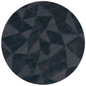 Flair Rugs VLNENÝ KOBEREC, 160/160 cm sivá vyobraziť