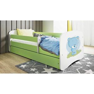 MID.YOU POSTEĽ PRE DETI A MLÁDEŽ 80/160 cm, zelená, biela vyobraziť