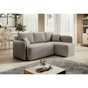 MID.YOU ROHOVÁ SEDAČKA, textil, béžová vyobraziť