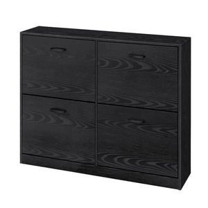 Boxxx VÝKLOPNÁ SKRINKA NA TOPÁNKY, čierna, 105, 5/82, 7/24 cm vyobraziť