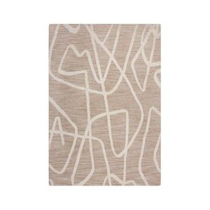 Flair Rugs TKANÝ KOBEREC, 160/230 cm béžová vyobraziť