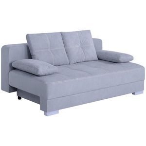 P & B ROZKLADACIA POHOVKA, textil, kompozitné drevo, sivá vyobraziť