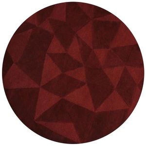 Flair Rugs VLNENÝ KOBEREC, 160/160 cm červená vyobraziť