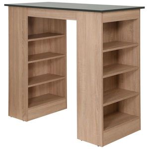 Respekta BAROVÝ STÔL, sivá, farba duba, 103/50/115 cm vyobraziť