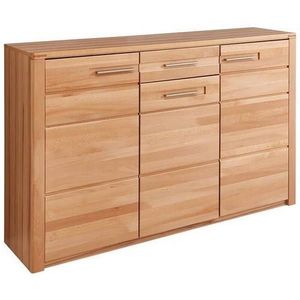 Linea Natura SKRINKA NA TOPÁNKY, farba buka, jadrový buk, 160/100/40 cm vyobraziť