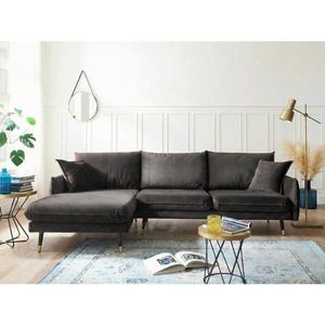 MID.YOU ROHOVÁ SEDAČKA, textil, antracitová vyobraziť