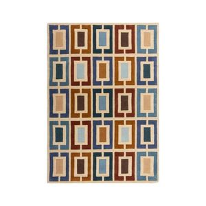 Flair Rugs VLNENÝ KOBEREC, 160/230 cm modrá vyobraziť