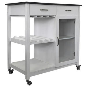 MID.YOU SERVÍROVACÍ VOZÍK, biela, 90/91/50 cm vyobraziť