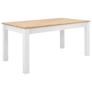 P & B JEDÁLENSKÝ STÔL, biela, farba duba, 160/90/75 cm vyobraziť