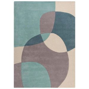 Flair Rugs VLNENÝ KOBEREC, 170/120 cm modrá vyobraziť