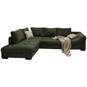 P & B ROHOVÁ SEDAČKA, textil, tmavozelená vyobraziť