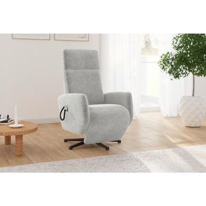 Sit & More RELAXAČNÉ KRESLO, textil, svetlosivá vyobraziť
