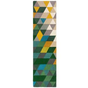 Flair Rugs VLNENÝ KOBEREC, 230/60 cm zelená, viacfarebná vyobraziť