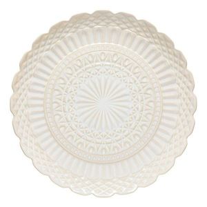Biely servírovací kameninový tanier ø 39 cm Cristal – Costa Nova vyobraziť