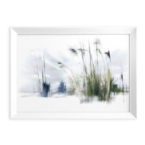Tlačený obraz s rámom 56x75 cm Blue Grasses – Styler vyobraziť