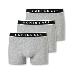 Boxerky SCHIESSER, 3 ks, sivé s melírom vyobraziť
