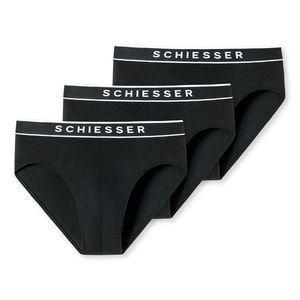 Slipy SCHIESSER Rio, 3 ks, čierne vyobraziť