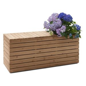 Záhradná lavica s kvetináčmi, cca 110 cm vyobraziť