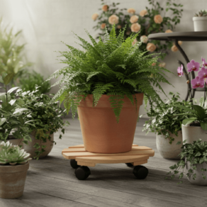 ArtRoja Podstavec pod kvetináč | okrúhly 30 cm vyobraziť