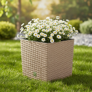 ProsperPlast Kvetináč RATO LOW s vkladom | mocca 40 cm vyobraziť