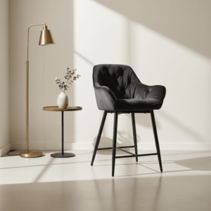Signal Barová stolička CHERRY H-2 Velvet | čierna vyobraziť
