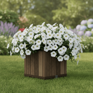 KETER Záhradný kvetináč DECO RIGHT PLANTER | orech vyobraziť