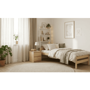 Elvisia Detská posteľ ALEX | borovica 90 x 200 cm vyobraziť