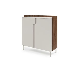 Meblar Komoda POSITANO P08 | cashmere / orech alba vyobraziť