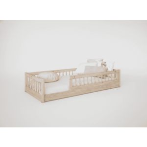 ArtBed Detská posteľ DORES Montessori | 80 x 180 cm Farba: Borovica vyobraziť