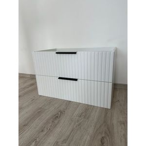 Elvisia Skrinka pod umývadlo DELLA biela 80 cm | zmontovaná vyobraziť