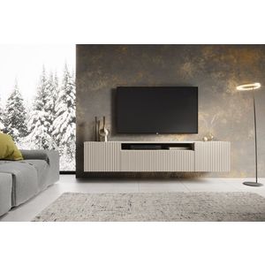 ArtAdrk TV stolík NOEMI závesný | cashmere vyobraziť