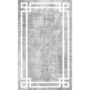 Sivý prateľný behúň 80x200 cm Mano – Vitaus vyobraziť