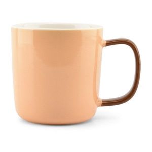 Oranžový hrnček z kostného porcelánu 370 ml Mae – ONA vyobraziť