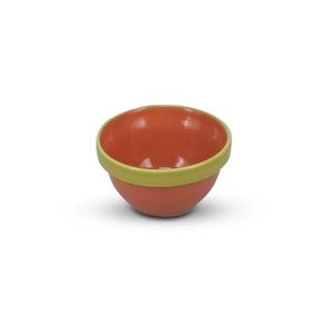 Zelená/oranžová kameninová miska 170 ml Duo – ONA vyobraziť