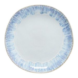 Biely/modrý kameninový tanier ø 28 cm Brisa – Costa Nova vyobraziť