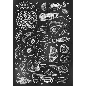 Čierny prateľný koberec 120x180 cm Life Is Yummy – Vitaus vyobraziť