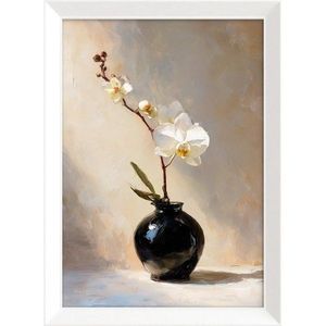 Tlačený obraz s rámom 56x75 cm White Orchid – Styler vyobraziť