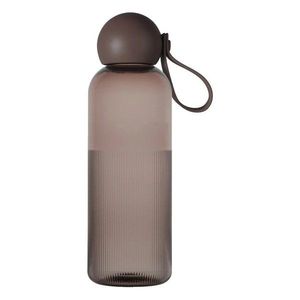 Hnedá cestovná fľaša z recyklovaného plastu 650 ml Tom – Sagaform vyobraziť