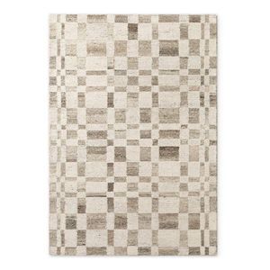 Krémovobiely ručne tkaný vlnený koberec 120x180 cm Boho 1.0 Structa – Vikosa vyobraziť