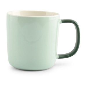 Svetlozelený hrnček z kostného porcelánu 370 ml Mae – ONA vyobraziť