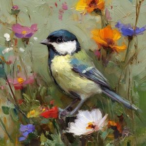 Tlačený obraz na plátne 32x32 cm Yellow Parus – Styler vyobraziť