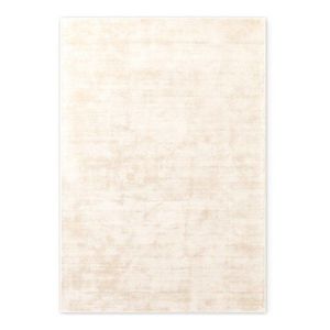 Slonovinový ručne tkaný koberec z viskózy 80x150 cm Noemi – Vikosa vyobraziť