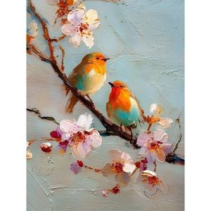 Tlačený obraz s rámom 60x80 cm Robins – Styler vyobraziť