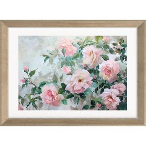 Tlačený obraz s rámom 75x56 cm Blooming Roses – Styler vyobraziť