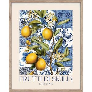 Tlačený obraz s rámom 40x50 cm Sicilia – Styler vyobraziť