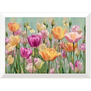 Tlačený obraz s rámom 75x56 cm Spring Tulip – Styler vyobraziť