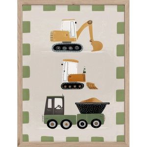 Detský obrázok 30x40 cm Baby The Builder – Styler vyobraziť