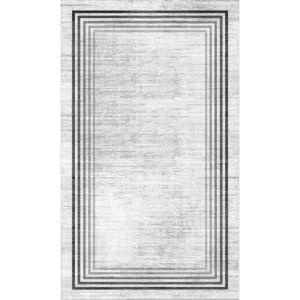 Krémovobiely prateľný behúň 80x300 cm Simpio – Vitaus vyobraziť